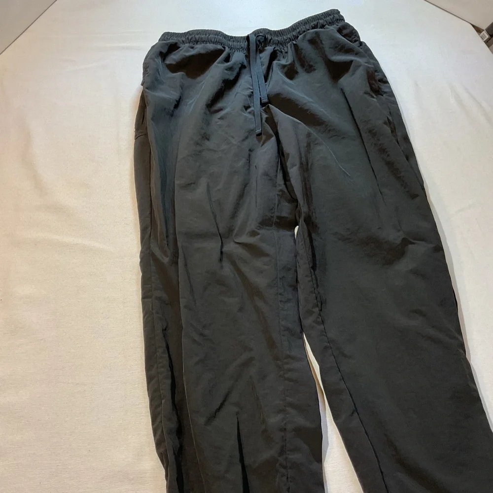 DSG Womens Black Track Pants Joggers Parashute Pants, Size Med Casual‎ Running